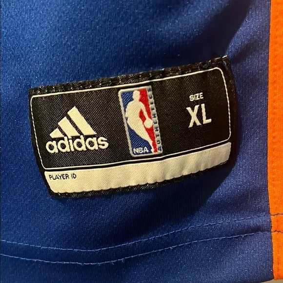 Adidas New York Jersey - Vibrant Blue and Orange size XL - Picture 2 of 6